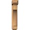Ekena Millwork Westlake Craftsman Smooth Bracket w/ Offset Brace, Western Red Cedar, 5 1/2"W x 20"D x 28"H BKT0604X20X28WTL04SWR - alternate 2